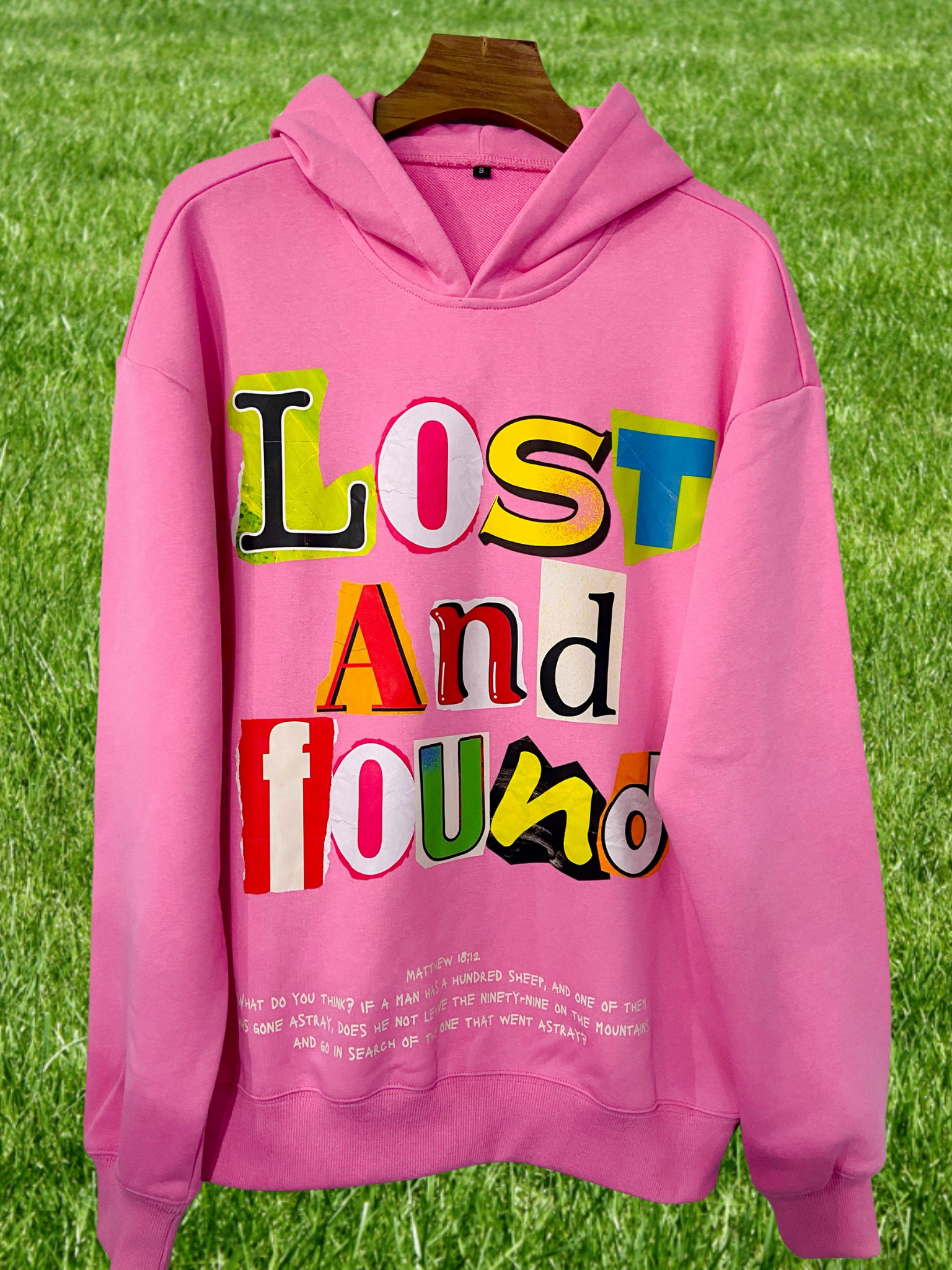 Pink Lost & Found Unisex Hoodie