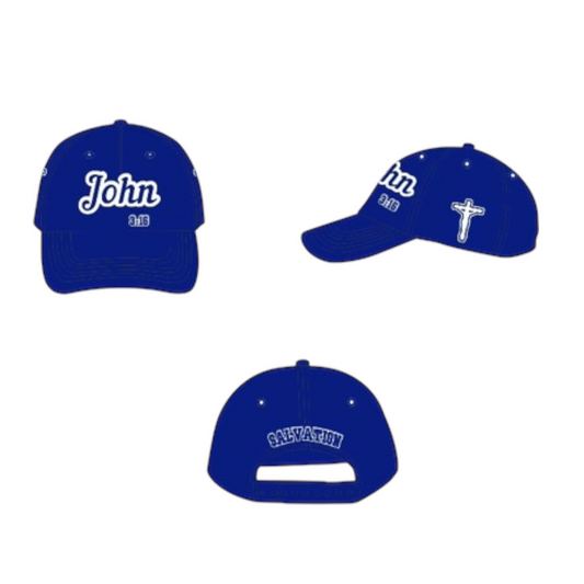 Blue John 3:16 SnapBack Hat (Pre-Order)