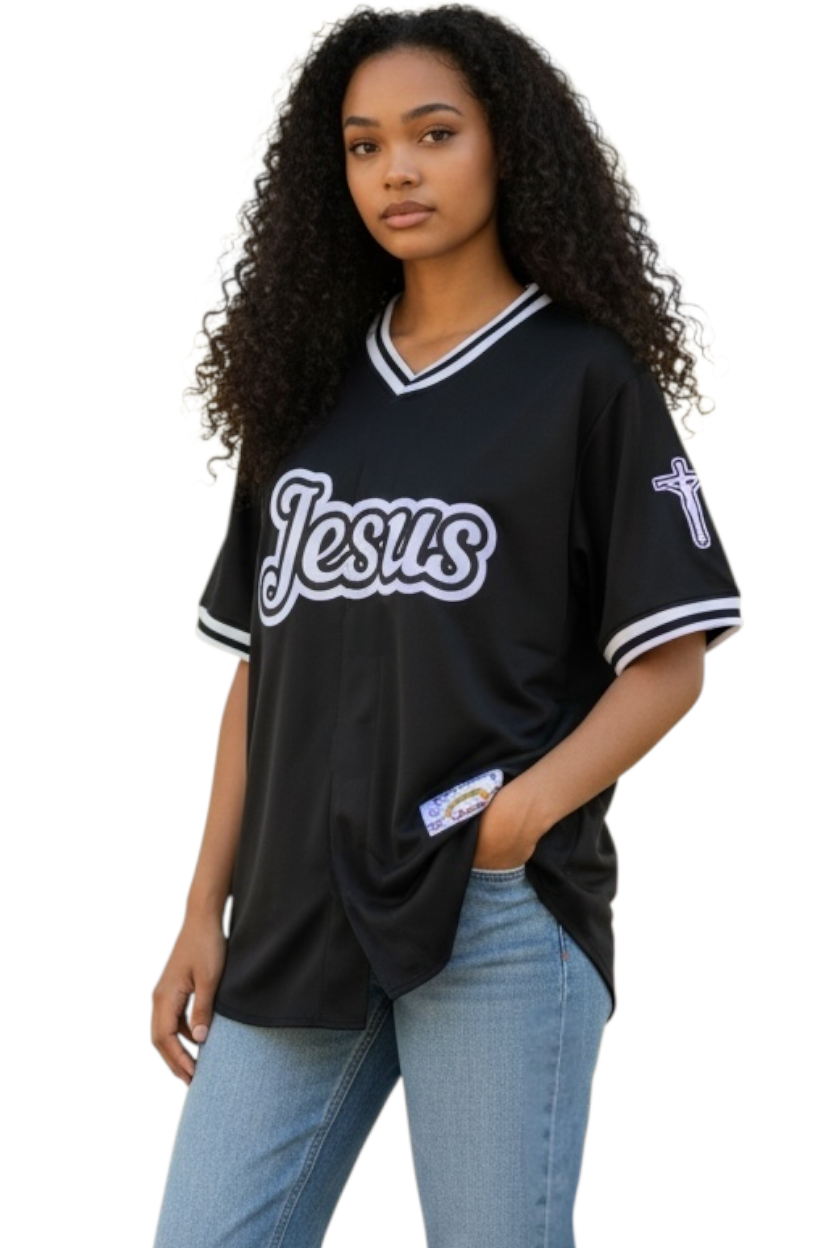 Black Team Jesus Jersey (Limited Edition)