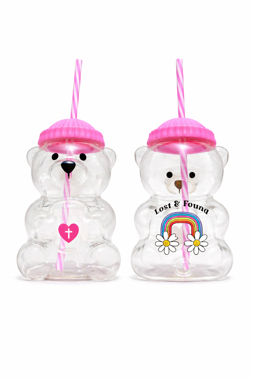 Lost & Found Glass Bear Cup