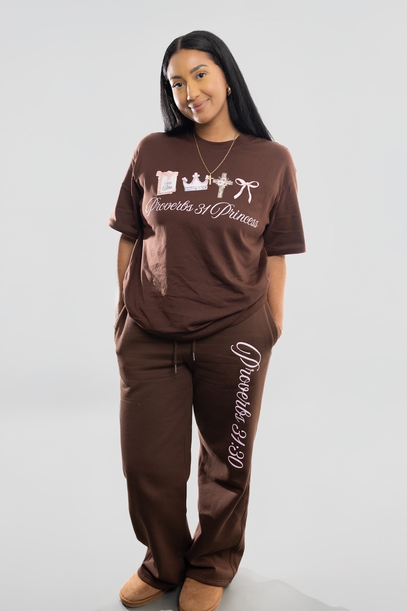 Proverbs 31 Brown T-Shirt